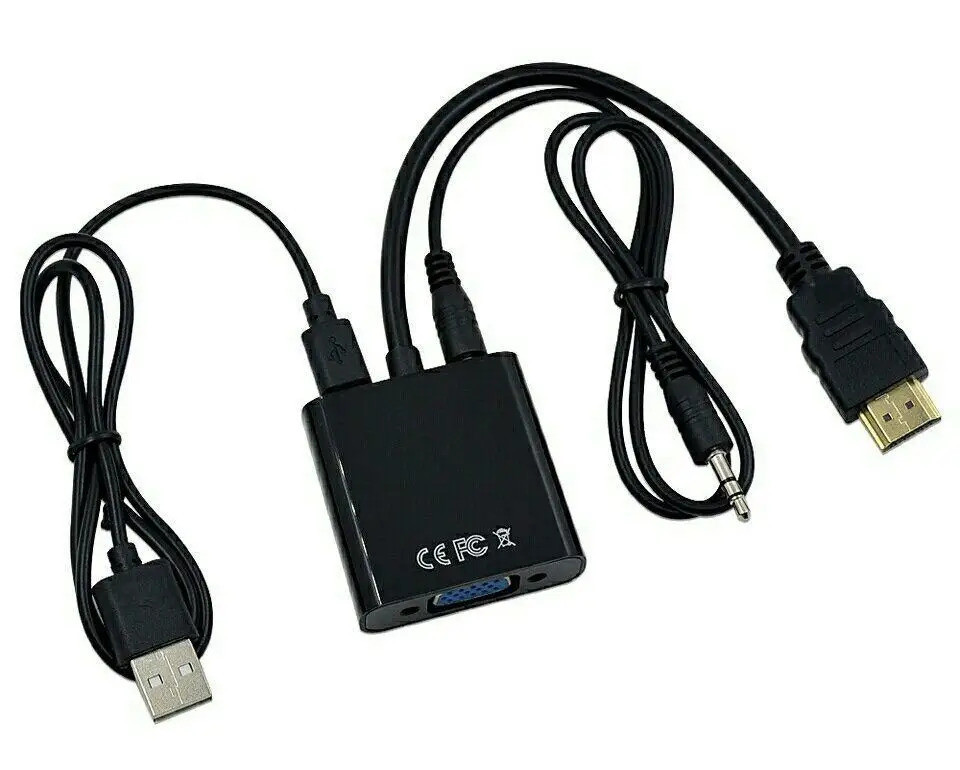 HDMI в VGA адаптере конвертер для TV тюнеров T2, Xbox, Playstation 3 и 4 - фото 6 - id-p1908106167