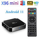 Смарт приставка X96 mini w2 2/16 ГБ, S905W2, Android 11 wifi 5, фото 3