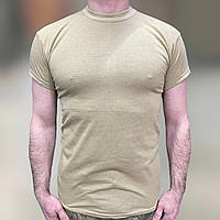 Футболка Хаки тактическая, 100% хлопок, размер M, нижнее белье для военных, нательная футболка
