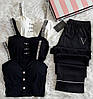 Стильний жіночий комплект костюм для дому Victoria's Secret топ та штани (Вікторія Сикрет), фото 10