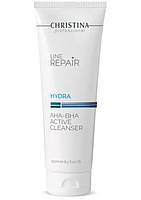 Очищувач з AHA-BHA кислотами Christina Hydra AHA-BHA Active Cleanser 250 mL