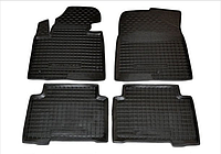 Автомобильные коврики в салон Avto-Gumm на для Hyundai Grand Santa Fe 7м 7шт 12-18 Хендай Гранд Санта Фе