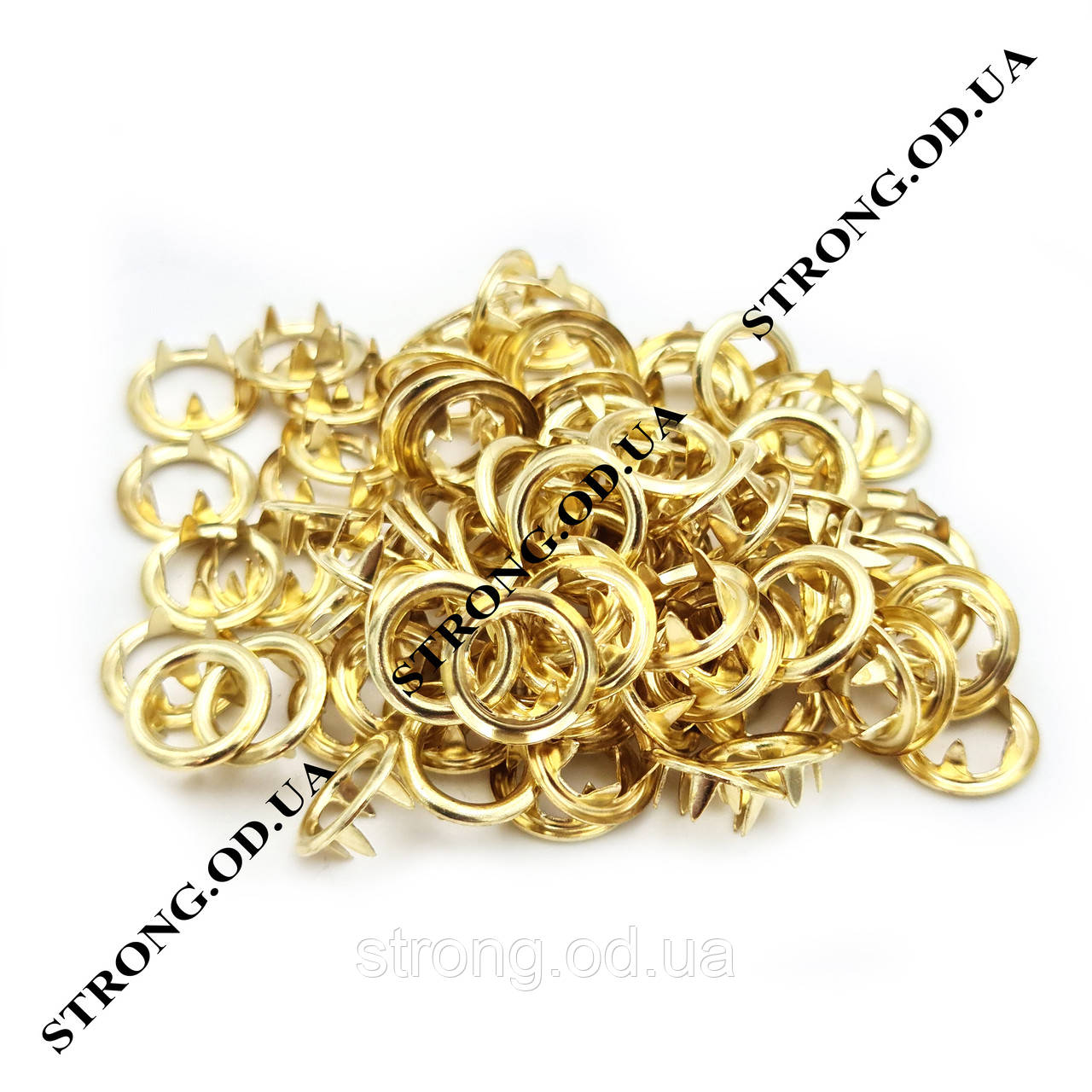 Кнопка трикотажна 9,5 мм Золото 1440шт.