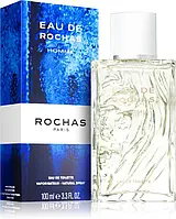 Туалетная вода Rochas Eau de Rochas Homme EDT 100мл Роша О де Роша Рошас Хомм Хом Омм Оригинал