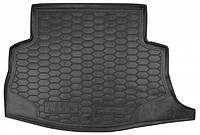 Автомобильный коврик в багажник Avto-Gumm Nissan Leaf 10-17 черный Ниссан Лиф 2