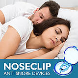 Турмаліновий затискач для носа від нічного храпа Snore Free, фото 3