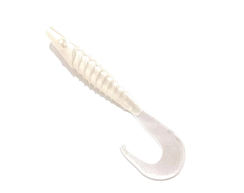 Силіконова приманка Fanatik  Bulava Твістер 2.9 "колір 025 (білий перламутр)