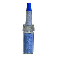 Блестки песок синие Lilly Beaute для дизайна ногтей