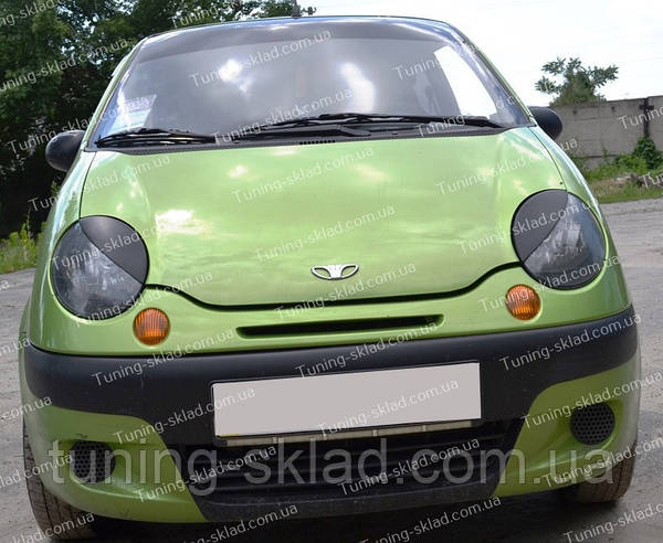 Реснички на фары Daewoo Matiz