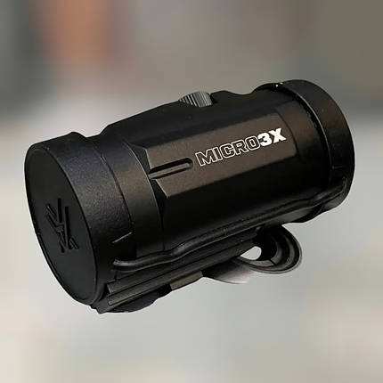 Магніфер Vortex Micro V3XM c відкидним кріпленням на планку Пікатінні, фото 1