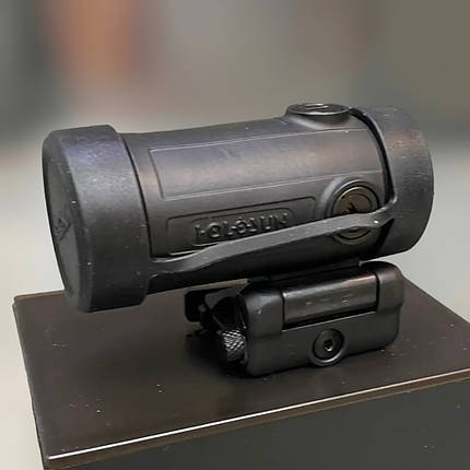 Магніфер Holosun HM3XT, 3x, 28 мм, відкидний механізм і швидкознімне кріплення на Вівер/Пікатінні, фото 1
