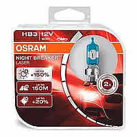 Галогенные лампы HB3 Osram Night Breaker Laser +150%