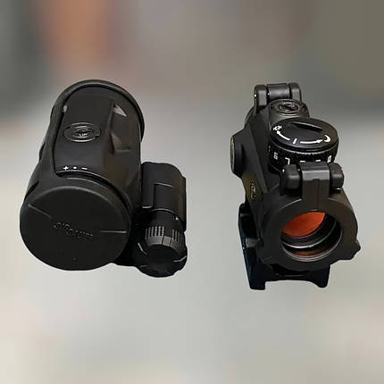 Комплект: Коліматорний приціл + Магніфер, Sig Sauer Romeo MSR 1х20, JULIET3-MICRO 3X22, приціл із збільшувачем, фото 1