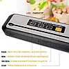 Вакуумний пакувальник побутовий VS6621 сірий Кухонний вакууматор для дому, для продуктів, фото 4