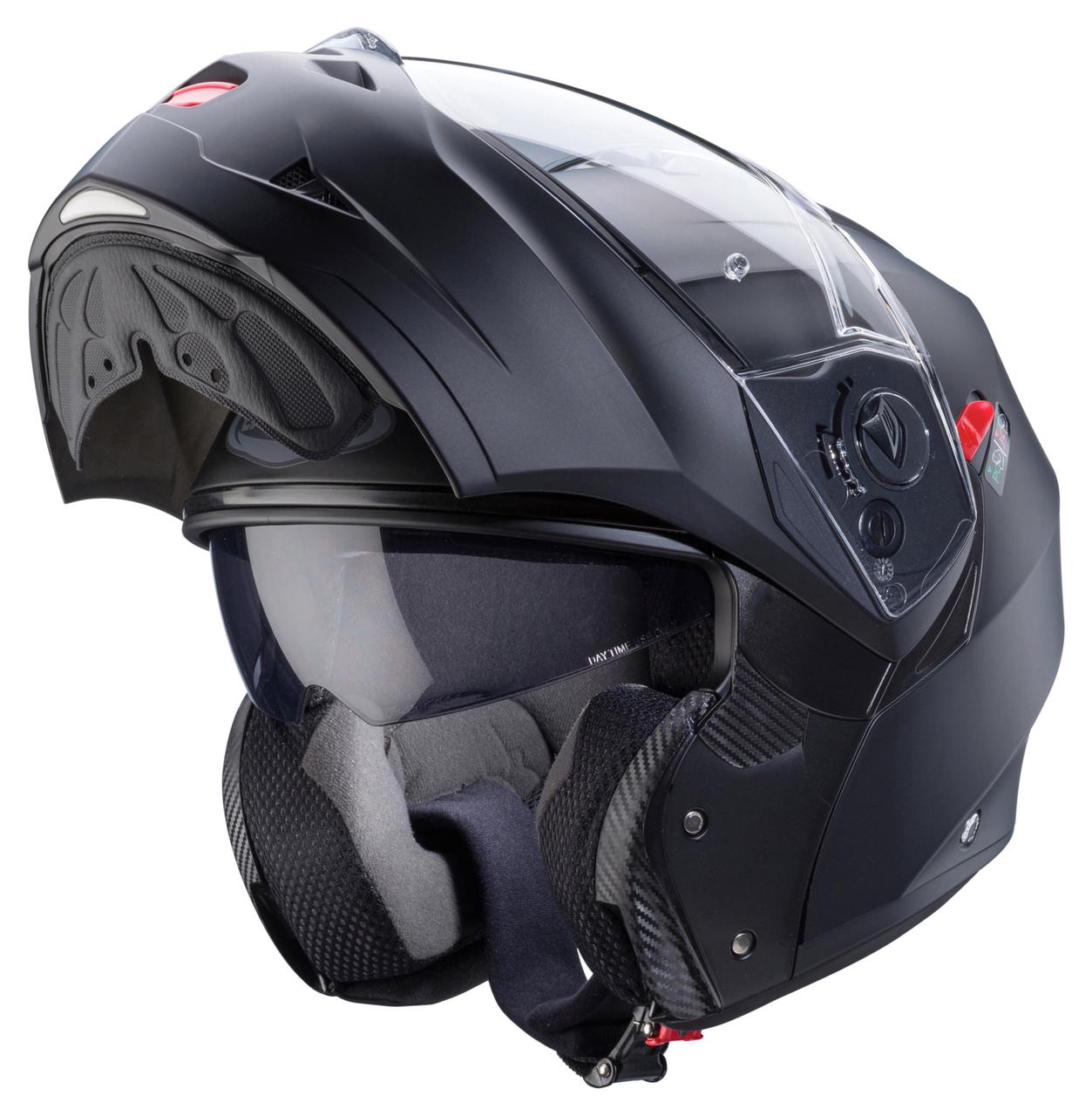 Мотошолом модуляр Caberg Duke X матовий чорний, XL