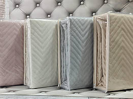 Покривало стьобане євро розмір 250 на 260 см з наволочками Oguz Tekstil