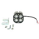 Додаткова світлодіодна LED фара CYCLONE WL-G5 40W SPOT, фото 4