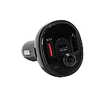Трансмітер FM-модулятор + заряджання 4you Smart X4 (PD 30W+ 2 USB, підсвітка, MP3, bt 5.0), фото 3
