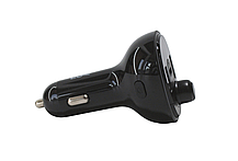 Трансмітер FM модулятор із зарядкою 4you Smart X4 (Bluetooth, PD 30W, QC3, 2USB, підсвічування) Black, фото 4