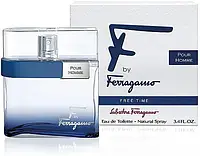 Туал вода Salvatore Ferragamo F by Ferragamo Pour Homme Free Time EDT 100мл Сальваторе Феррагамо Ф Оригинал