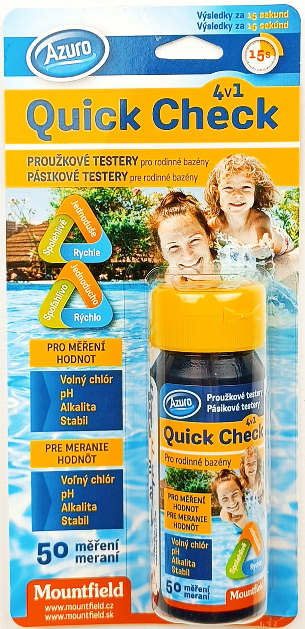 Тест на загальний хлор, pH, лужність, ціанурову кислоту (стабілізатор), фото 1