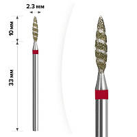 М-01 Алмазная Торнадо Red 2.3*10