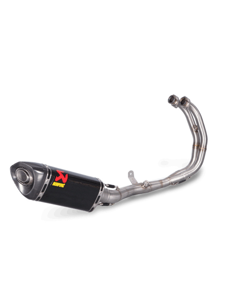 Повна вихлопна система [Carbon] Racing Line Akrapovic для Yamaha MT-03 [16-22] / YZF-R25 [14-22] / YZF-R3, фото 1