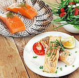 Пароварка-вставка для каструлі розкладна "Пелюстка" з нержавіючої сталі Ø 26*18,5 см., фото 7