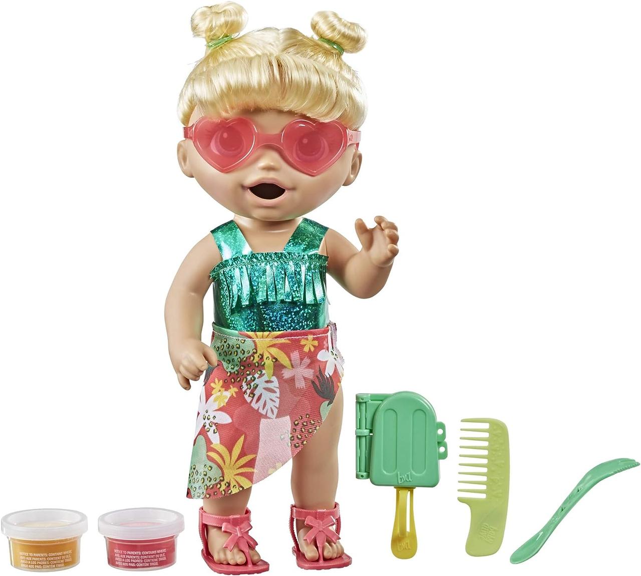 Лялька пупс бебі елив Baby Alive Sunshine Snacks Doll промо