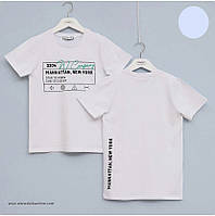 Летняя детская футболка для мальчиков Wanex Ванекс 128-158 разм