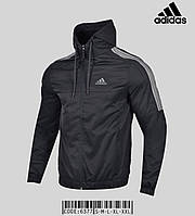 Ветровка - куртка мужская Adidas Gray