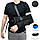 Бандаж для плеча з відвідною подушкою і м'ячиком Чорний, бандаж для підтримки руки універсальний, фото 8