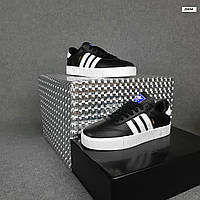 Кросівки жіночі Adidas Samba Black and White