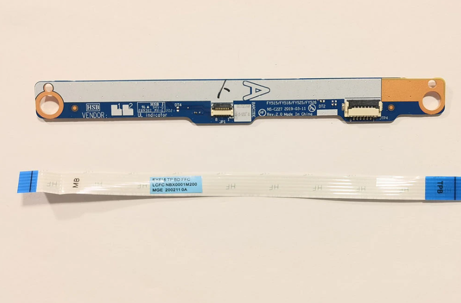 Дод. плата Lenovo Legion Y530-15ICH, Y540-15IRH Плата кнопки тачпада (ns-c227) б/в