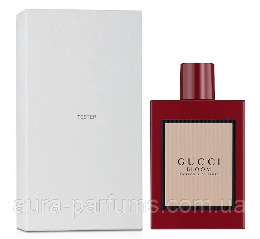 Женские духи Gucci Bloom Ambrosia di Fiori Tester (Гуччи Блум Амброзия ди Фиори) 100 ml/мл Тестер - фото 1 - id-p1460559188