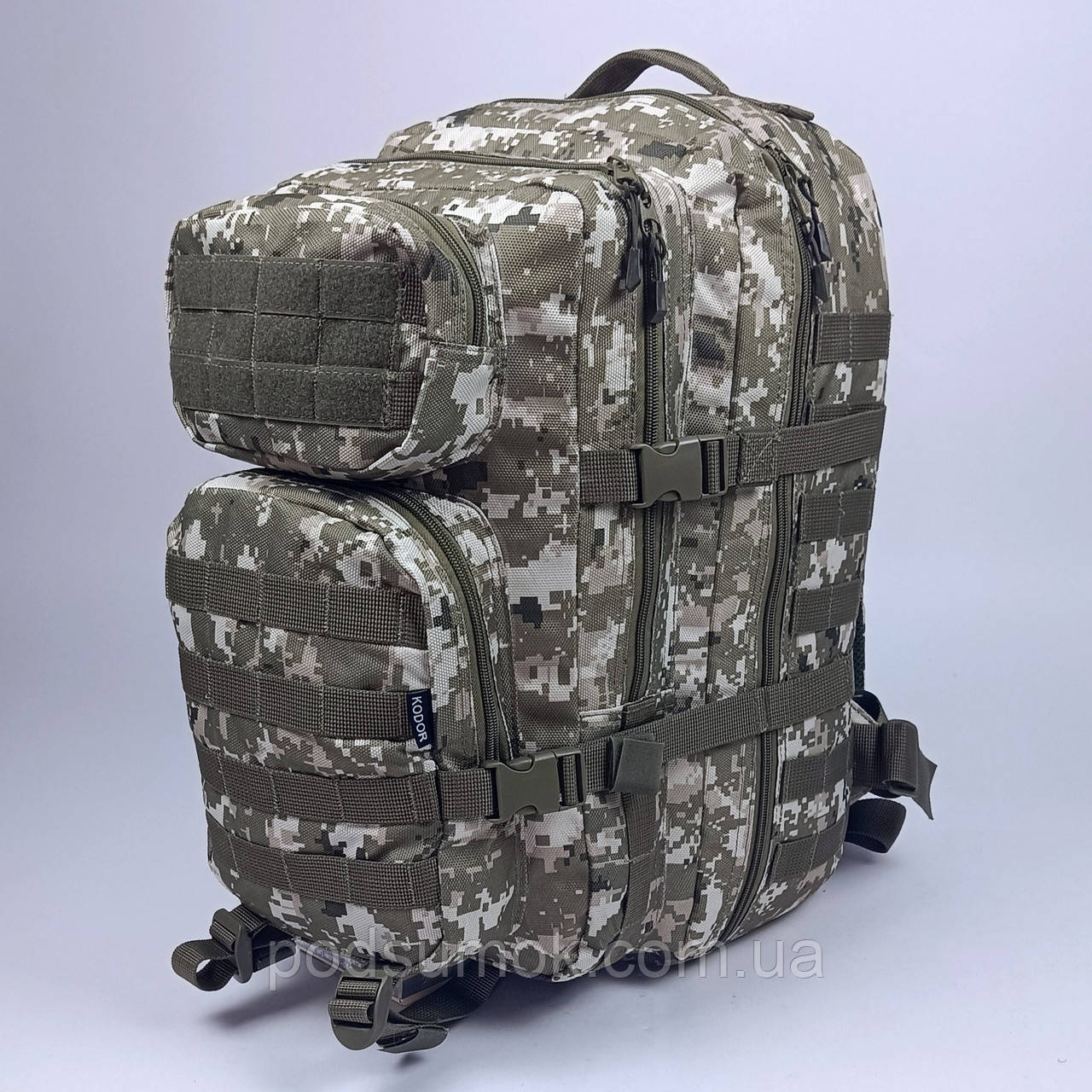 Тактичний рюкзак 40 літрів Cordura 1000 D Піксель