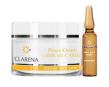 Power Pure Vit C Cream + 100% Vitamin C Крем-основа з екстрактом шовку + ампула зі 100% вітаміном С, 50 мл + 1.5 мл