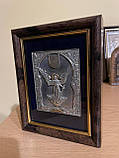 Ікона зі сріблом та золотом «Ангел Охоронець», фото 8