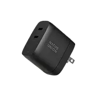 Зарядний пристрій для електроніки Native Union Fast GaN Charger PD 67W Dual USB-C Port Black