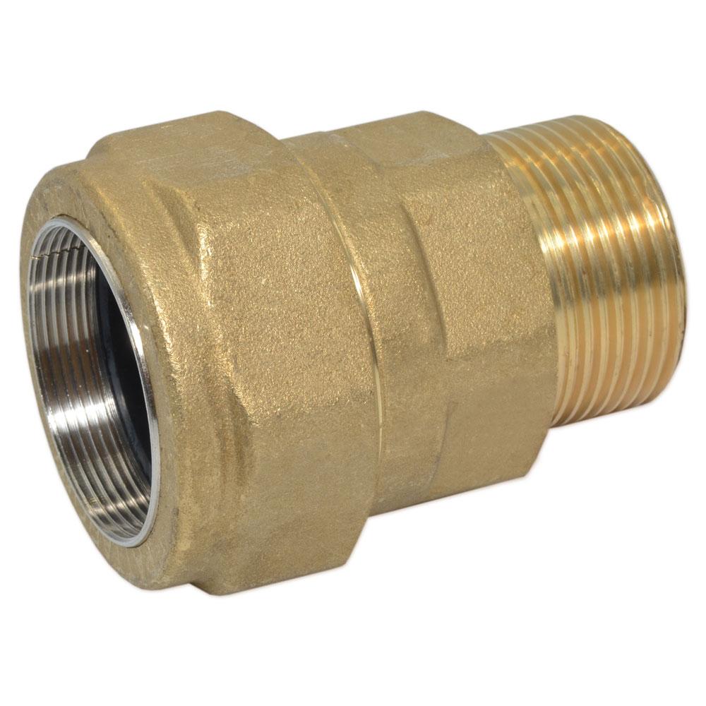 Перехідник затискний латунний 15 х 1/2" Pattaroni (F800)
