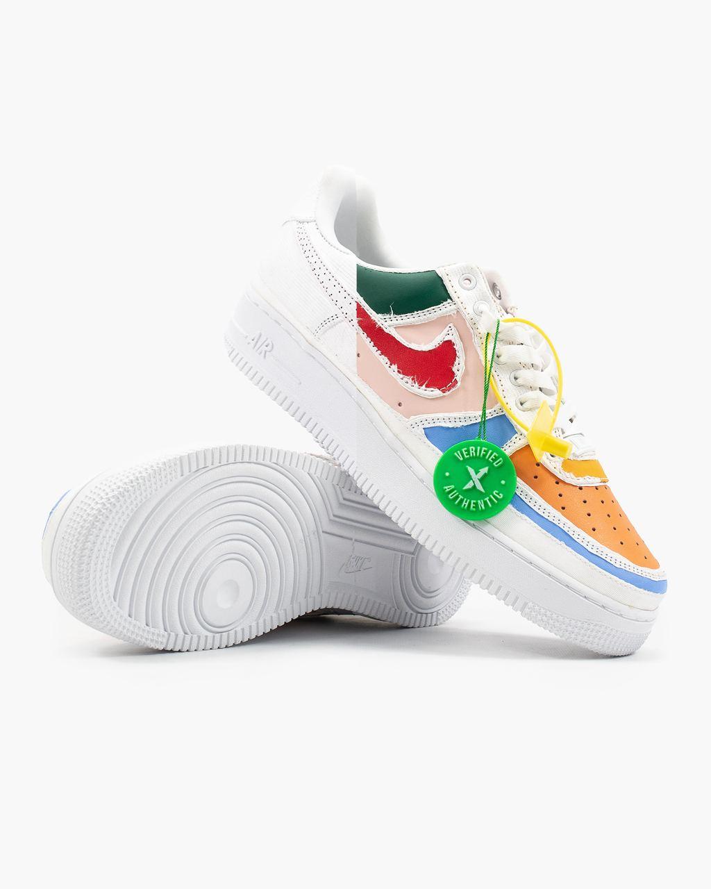Nike air force 1 low cheap red swoosh