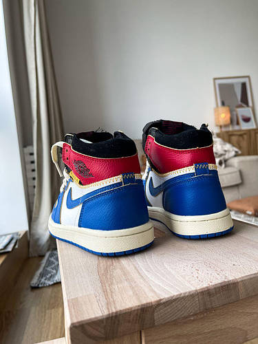 Nike Air Jordan 1 High Union Los Angeles Blue Toe