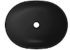 Умивальник (раковина) MEXEN VIKI SILVER BRUSHED BLACK MATT накладний, фото 6