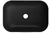 Умивальник (раковина) MEXEN RITA SILVER BRUSHED BLACK MATT накладний, фото 6