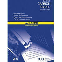 Папір копіювальний Buromax 210x297 мм, 100sheets, blue (BM.2700) продаж