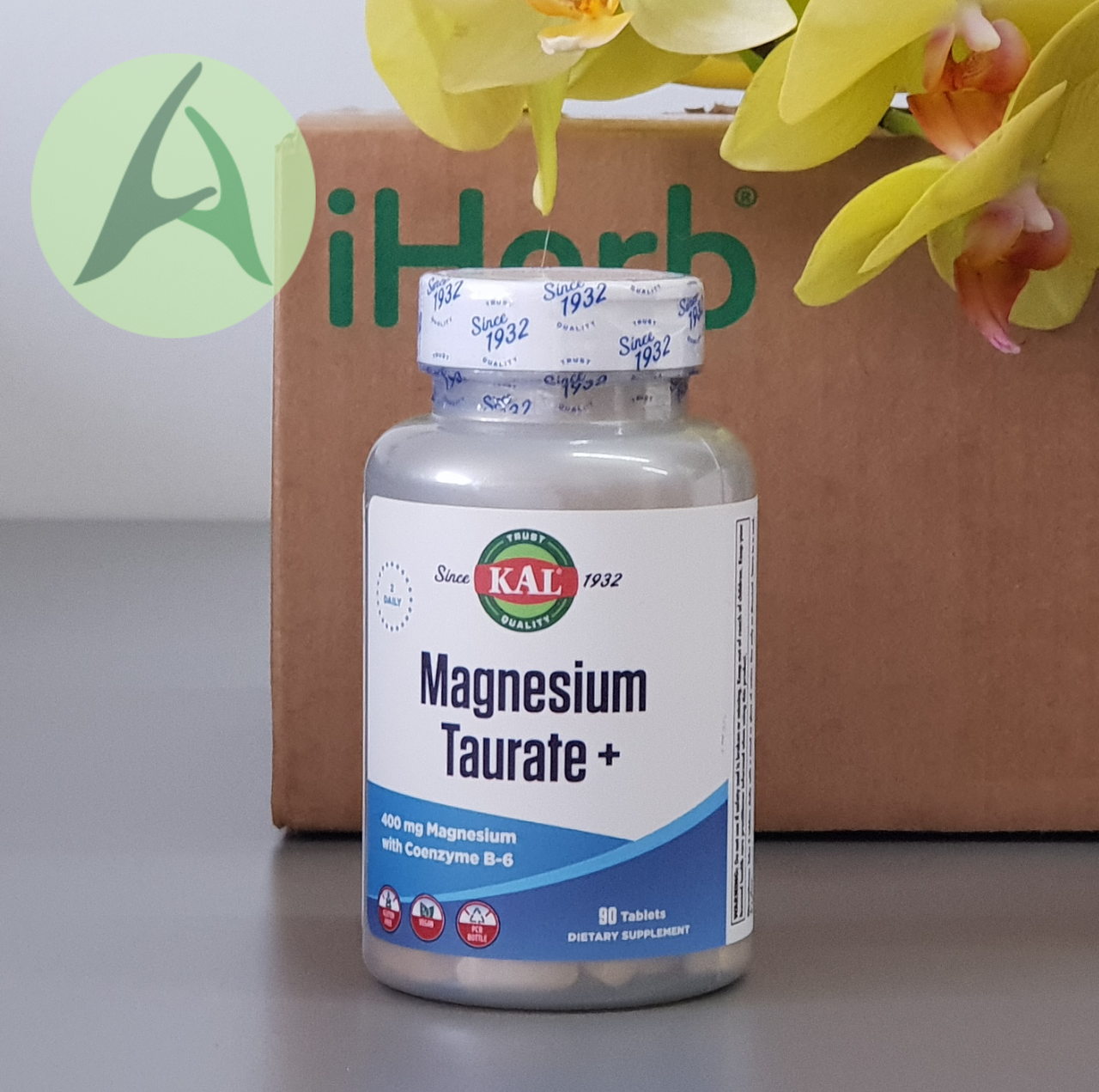 Купити KAL, таурат магнію+, 200 мг, 90 таблеток, ціна 730 ₴ - Prom.ua ...