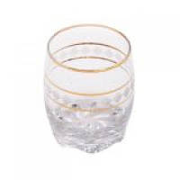 Набор стаканов 6 шт 290 мл Bright золотая окантовка 22301 стильные стаканы для напитков