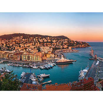 Картина за номерами Вид на місто з висоти 40х50 см RA73590 у коробці з акриловими фарбами