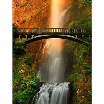 Картина за номерами Водоспад на світанку 40х50 см RA73577 у коробці з акриловими фарбами