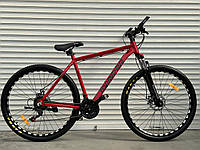 Велосипед горный алюминиевый 29 дюймов Toprider 670 оборудование Shimano